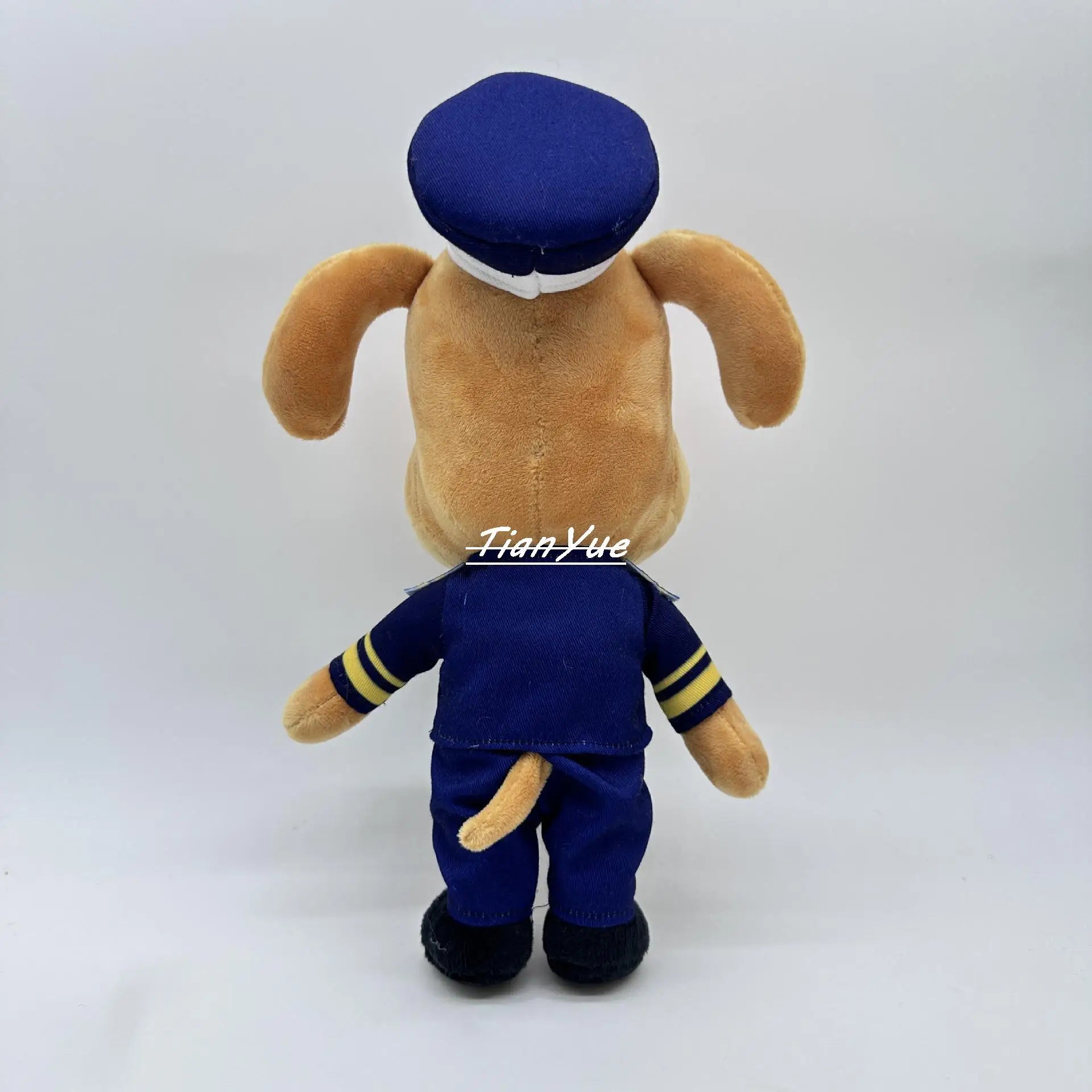 Cartoon BabyBus Sheriff Labrador Stuffed doll  Xmas Soft doll for children's Birthday gift 25cm